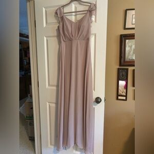 Birdy Grey Purple Maxi A-Line Skirt for Weddings